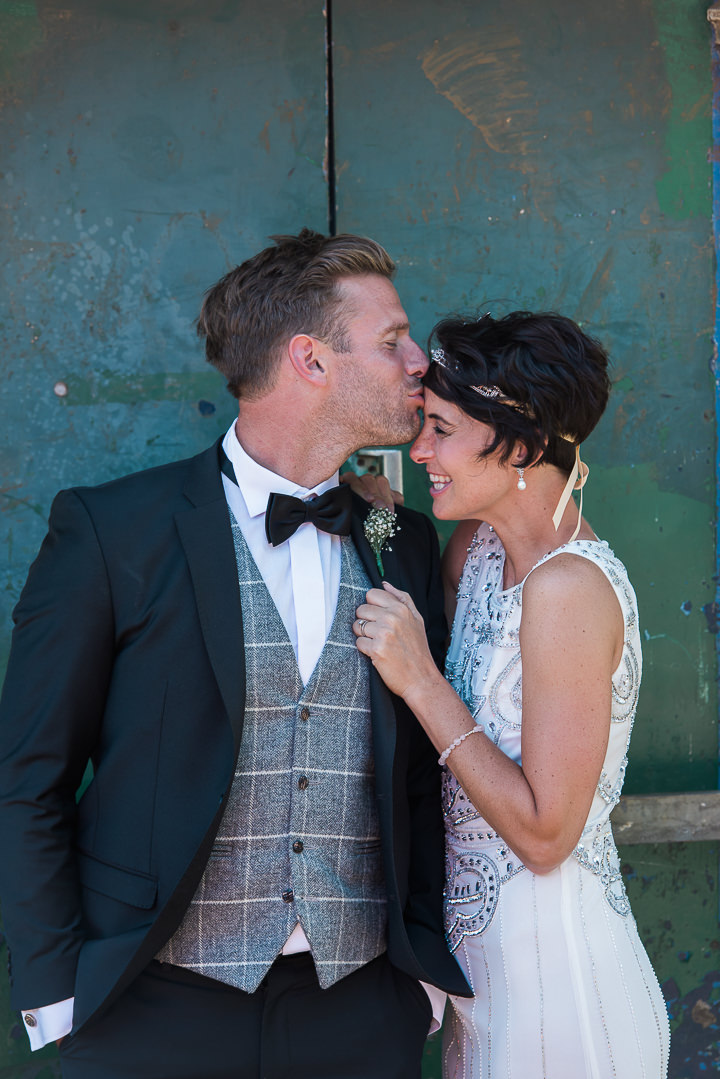 Chris and Charlotte's 'Don't Tell The Bride' Giant Inflatable Obstacle Course Meets Stylish 1920's Wedding by Joanna Cleeve