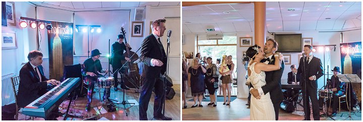 Chris and Charlotte's 'Don't Tell The Bride' Giant Inflatable Obstacle Course Meets Stylish 1920's Wedding by Joanna Cleeve