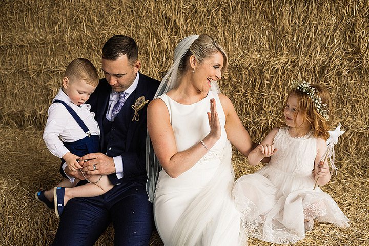 Claire and Daniel's Family Friendly Rustic Barn Wedding in Cheshire by Paul Joseph Photography
