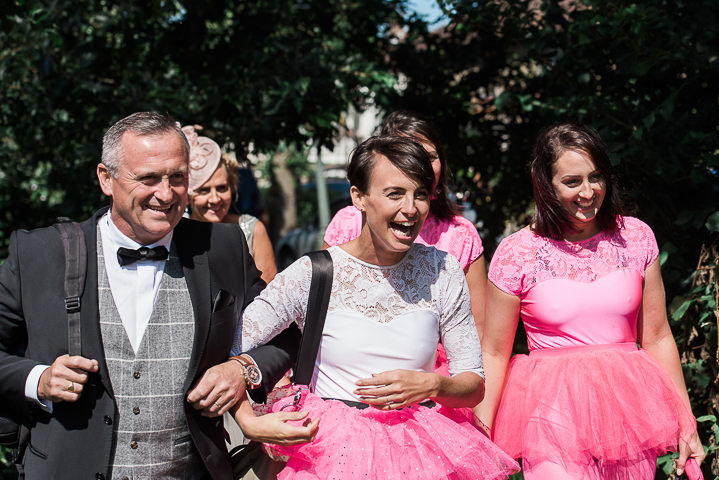 Chris and Charlotte's 'Don't Tell The Bride' Giant Inflatable Obstacle Course Meets Stylish 1920's Wedding by Joanna Cleeve