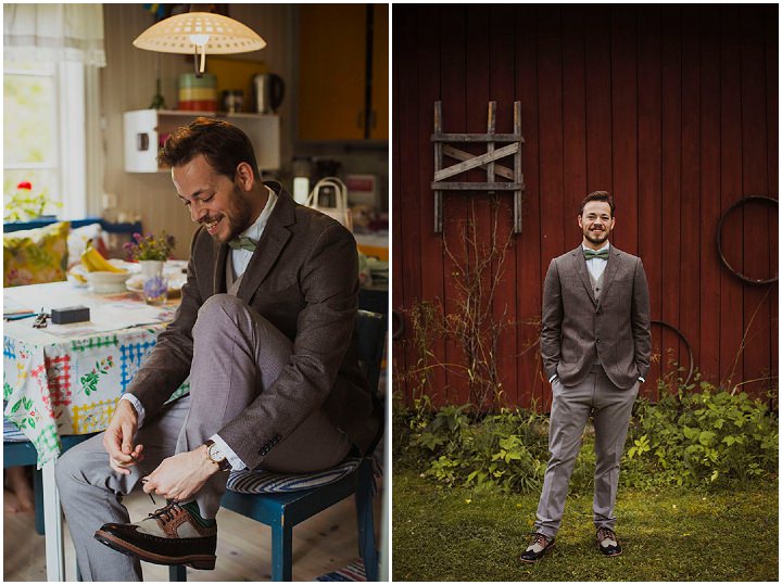 Emily and Shane's Food Loving Swedish Barn Wedding by Heather Birnie Photography