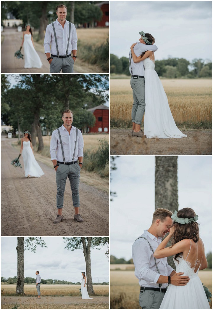 Nils and Jenni's Beautifully Simple DIY Bohemian Barn Wedding by Photo Design 