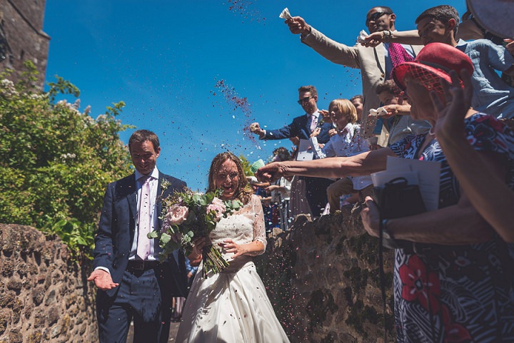 Jo and Rob's Natural and Rustic Homespun Devon Wedding by Lee Maxwell