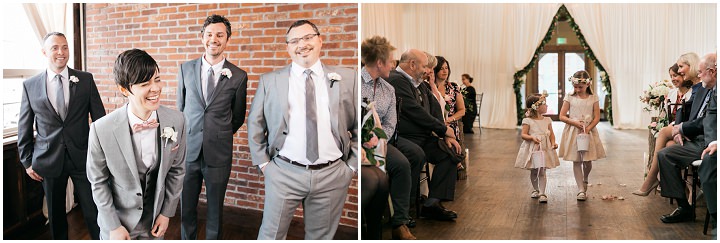 Katie and Arin's Super Stylish Rustic Chic Loft Wedding in Seattle by Jenny GG Photography