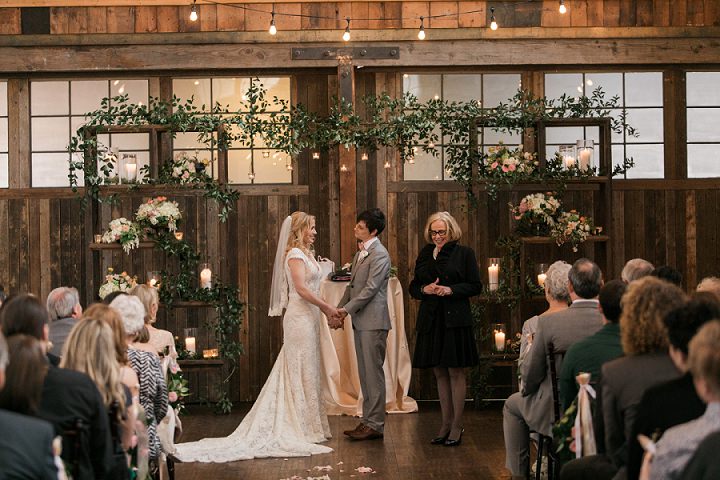 Katie and Arin's Super Stylish Rustic Chic Loft Wedding in Seattle by Jenny GG Photography