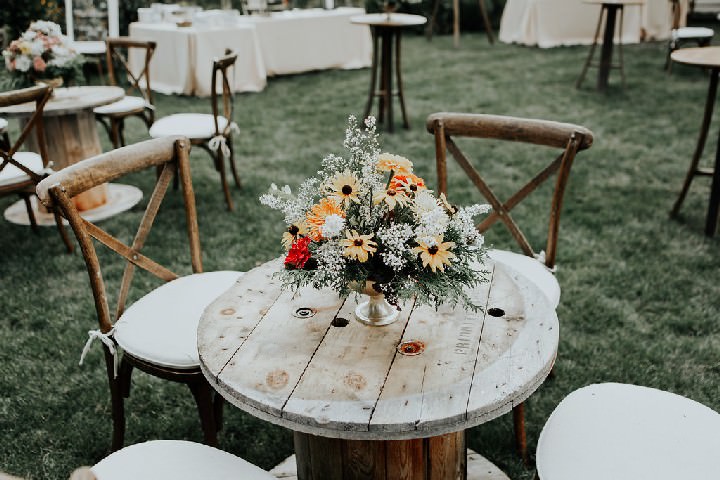 Aylin and Robert's Whimsical Al-Fesco Farm Wedding in the Canadian Outback by Todor Wedding Co