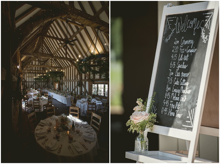 Nicola and Ryan's Pretty Peach and Copper Surrey Barn Wedding by Mr Sleeve Photography