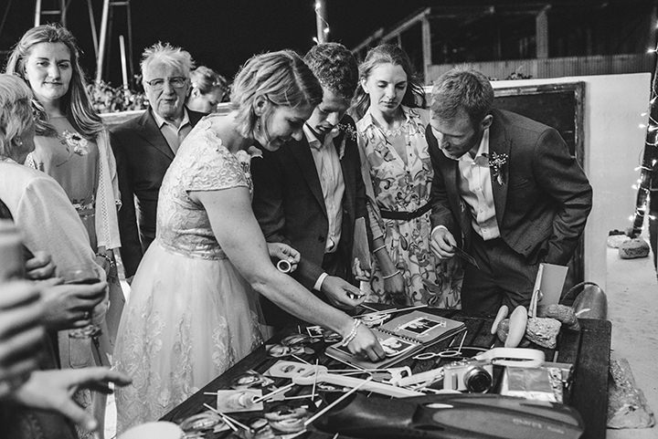 Lucy and Benjamin's Intimate Blue and Gold Cyprus Wedding by Dearly Beloved and Dom Moore