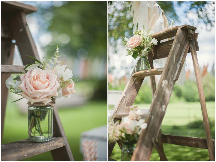 Nicola and Ryan's Pretty Peach and Copper Surrey Barn Wedding by Mr Sleeve Photography