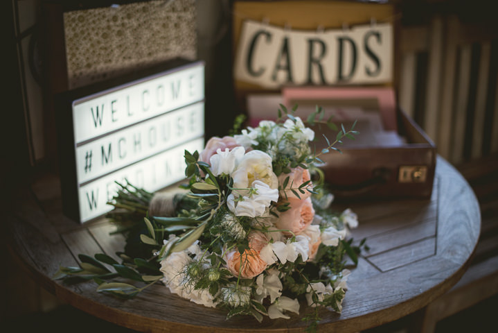 Nicola and Ryan's Pretty Peach and Copper Surrey Barn Wedding by Mr Sleeve Photography