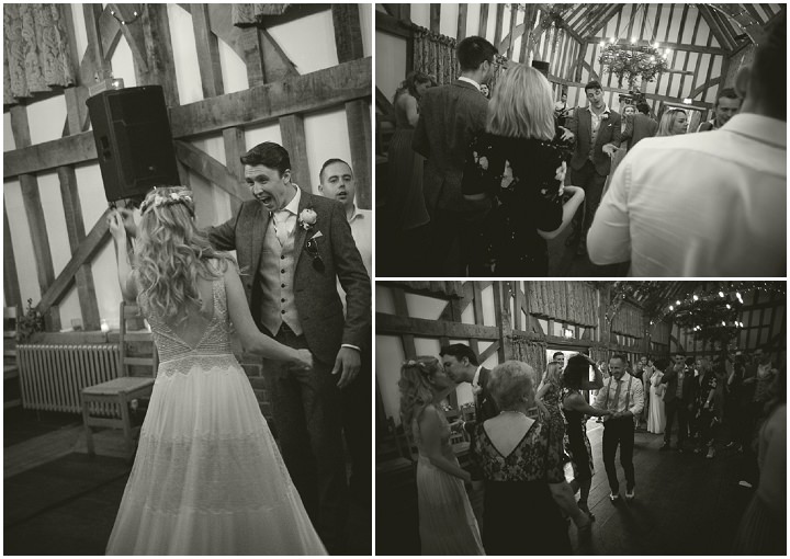 Nicola and Ryan's Pretty Peach and Copper Surrey Barn Wedding by Mr Sleeve Photography