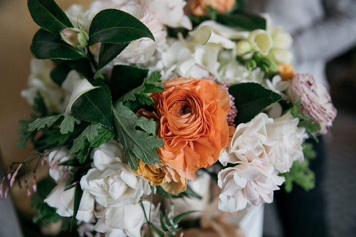 Katie and Arin's Super Stylish Rustic Chic Loft Wedding in Seattle by Jenny GG Photography