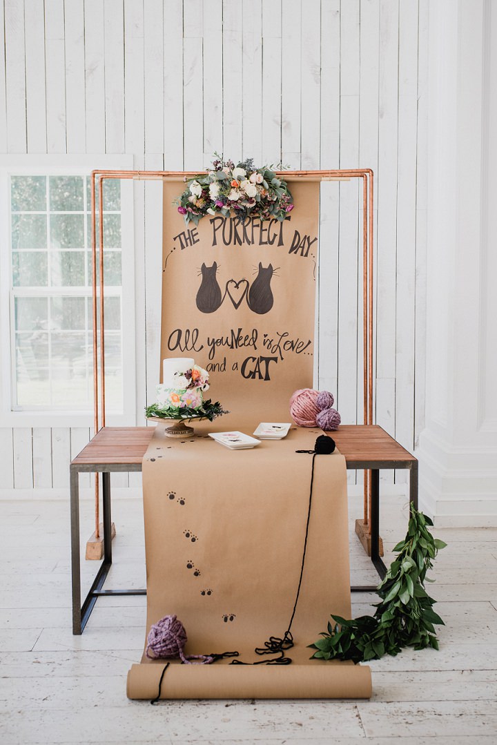 "The Purrfect Day" Super Cute Kitten Wedding Inspiration