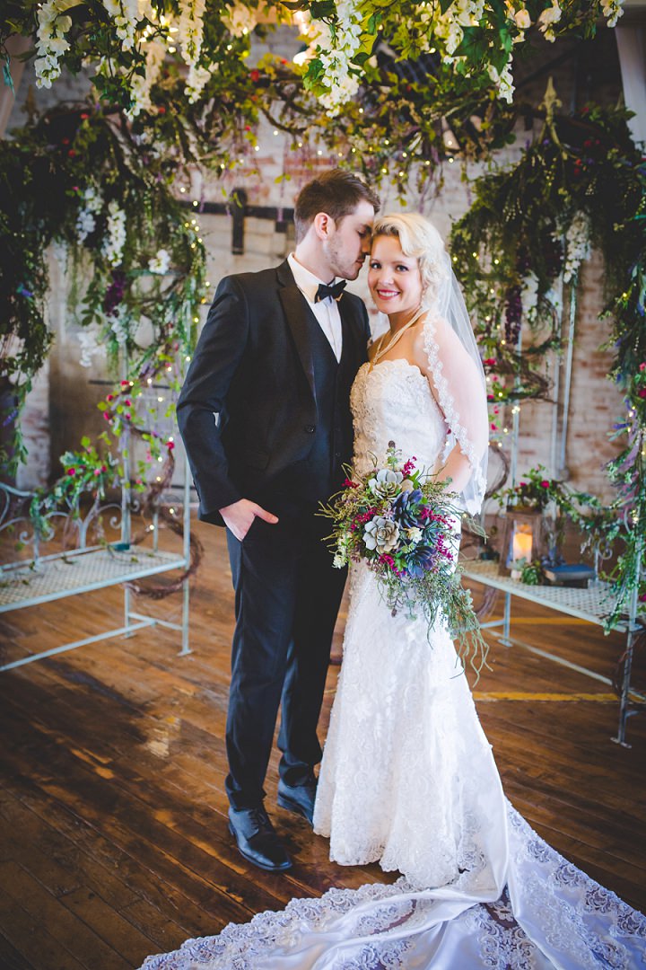 forest themed wedding dress