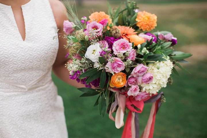 Nina and Margaret's 'Farmer’s Market Chic' Flower Filled Wedding in Main by Emily Elizabeth Events