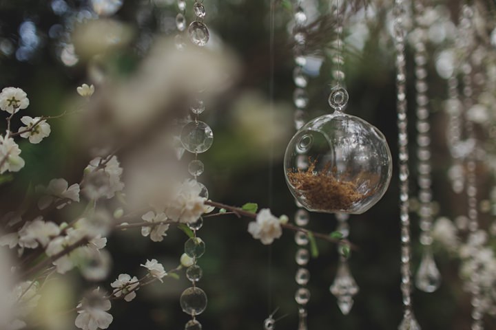 Abby and Aaron's 'Vintage Glam' Outdoor Rainy Florida Wedding by Stacy Paul Photography