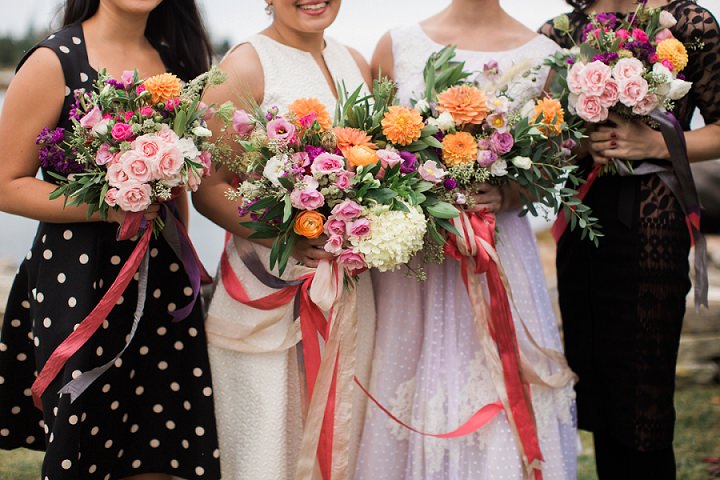 Nina and Margaret's 'Farmer’s Market Chic' Flower Filled Wedding in Main by Emily Elizabeth Events