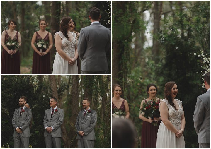 Abby and Aaron's 'Vintage Glam' Outdoor Rainy Florida Wedding by Stacy Paul Photography