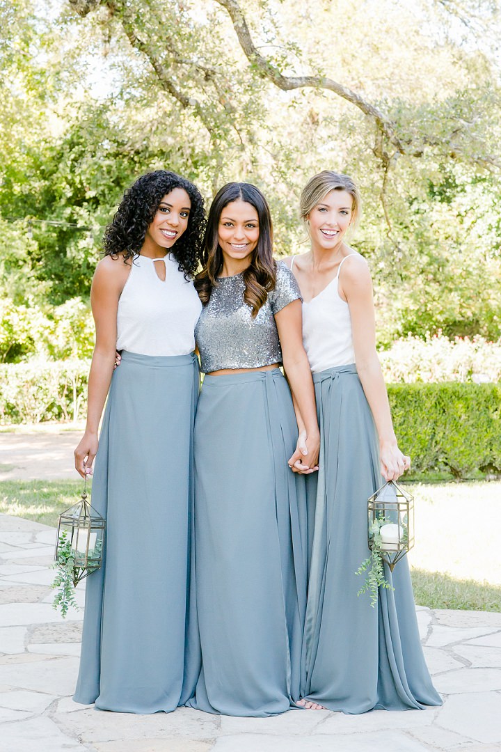 Bridesmaid skirt and top outlet