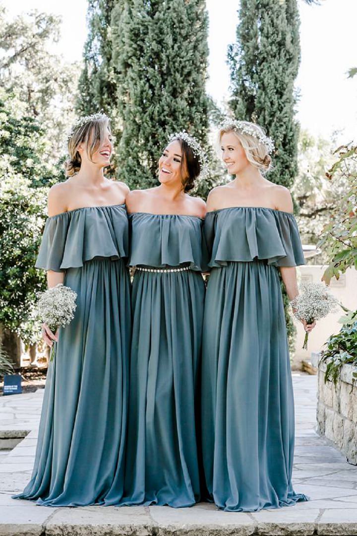 boho maid of honor dresses