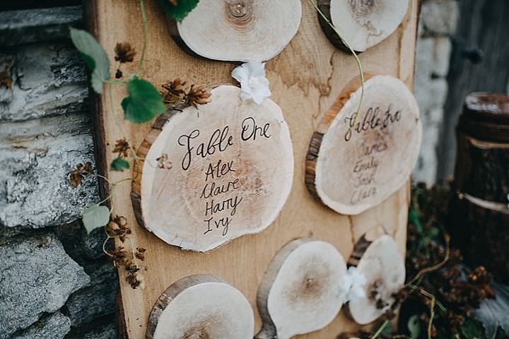 Hidden Rustic Woodland Barn Winter Wedding Inspiration