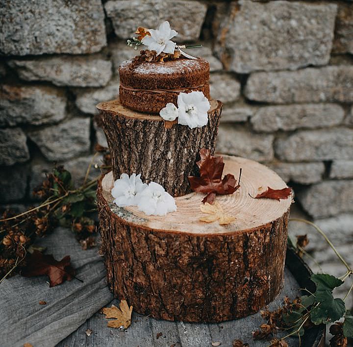 Hidden Rustic Woodland Barn Winter Wedding Inspiration