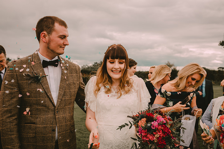 David and Lauren's Fun, Relaxed, Quirky DIY Wedding in Northern Ireland by Christin White Photography