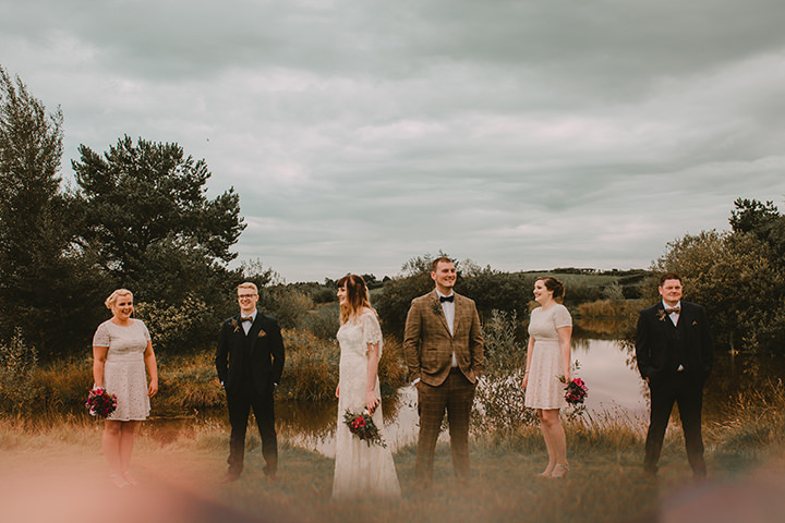 David and Lauren's Fun, Relaxed, Quirky DIY Wedding in Northern Ireland by Christin White Photography