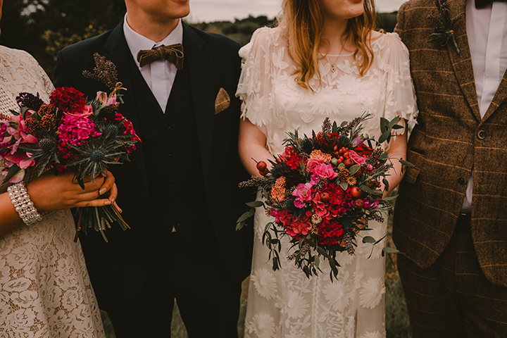 David and Lauren's Fun, Relaxed, Quirky DIY Wedding in Northern Ireland by Christin White Photography