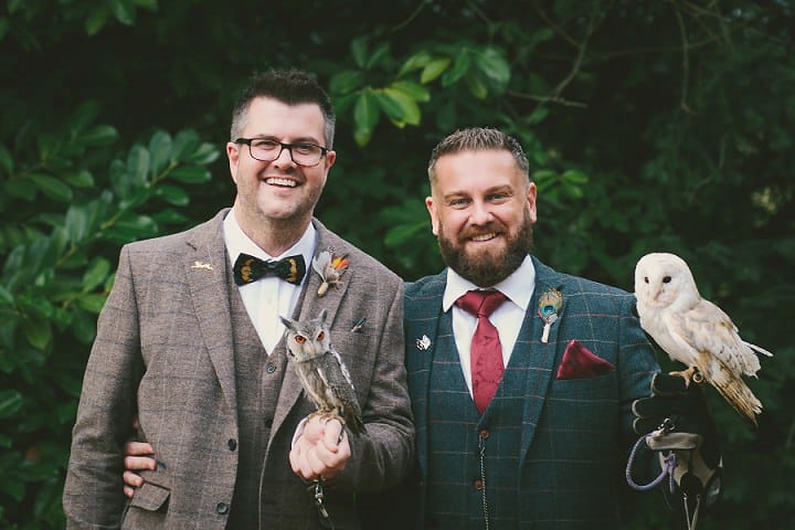 Benjamin and Christopher’s ‘Country Chic with a Taxidermy Twist’ Crab and Lobster Wedding by Lissa Alexandra Photography