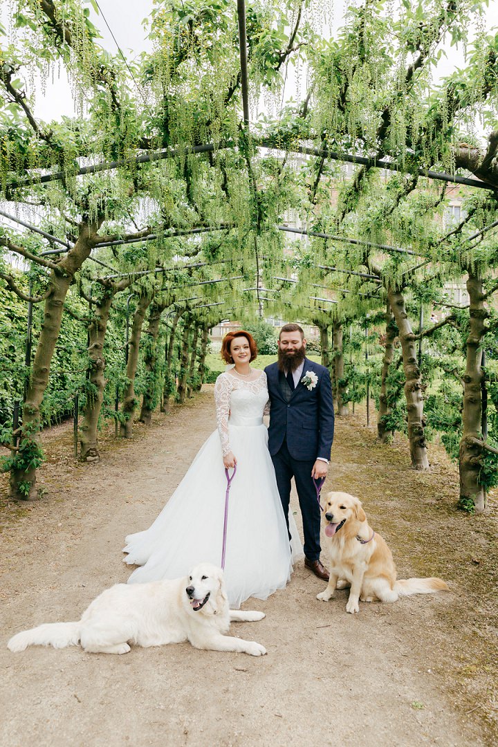 Jane and Ben's Urban Chic Navy and Gold Leeds Wedding by Amber Marie Photography