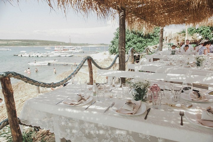 Kerstin And Peter S Rustic Beach Wedding In Croatia By