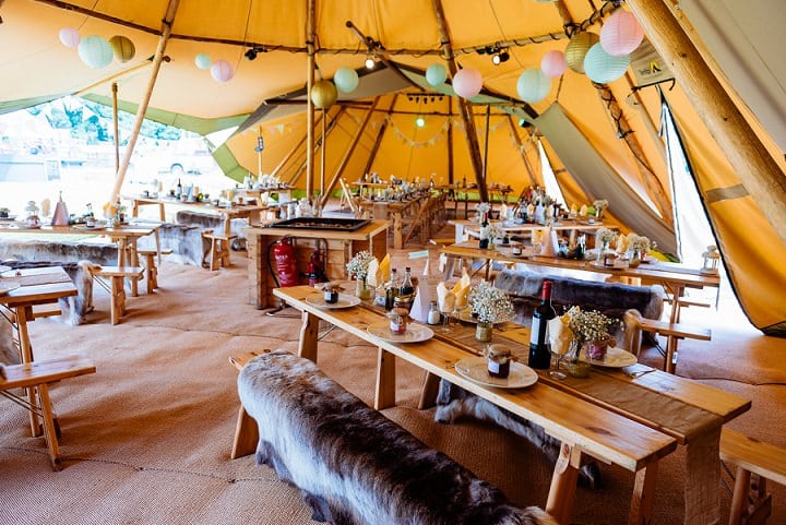 Ask The Experts The Pros and Cons of Planning a Tipi Wedding with