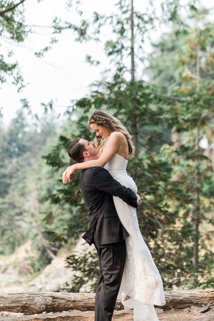 Kris and Alex’s Greenery and Doughnuts Boho Chic Wedding Day by B.Jones Photography