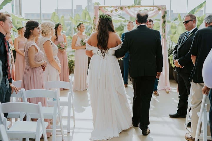 Lauren and Jacob's Stunning Greenhouse Wedding in Michigan by Apaige Photography