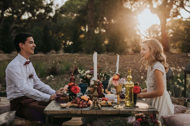 ‘Bohemian Beauty in Portugal’ – An Intimate Moroccan Inspired Elopement Shoot