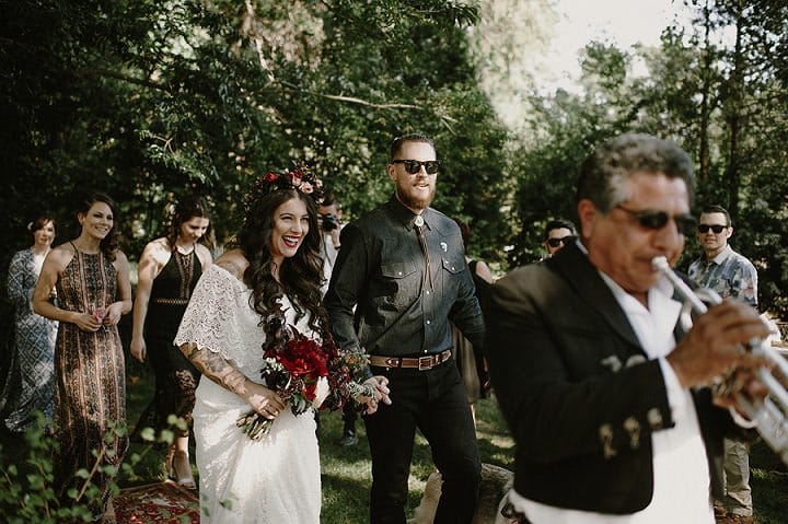 Lia and Jason’s Mexican Inspired Gigantic Party Wedding in California by Kristen Marie