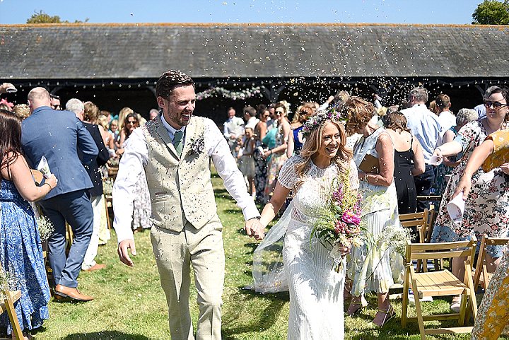 Becky and Alex’s Homespun Relaxed and Rustic Boho Kent Wedding by Sophie Bowdler Photography