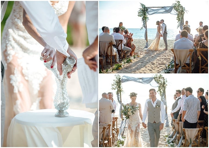 Emeline and Paul s Beautiful Boho Luxe Beach Wedding in Emeline and Paul s Beautiful Boho Luxe Beach Wedding in