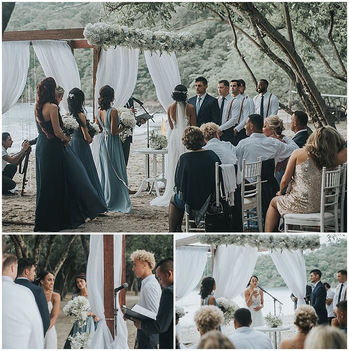 Arielle and Richard's Super Stylish 'Beach Chic' Wedding in Costa Rica by Papaya Wedding
