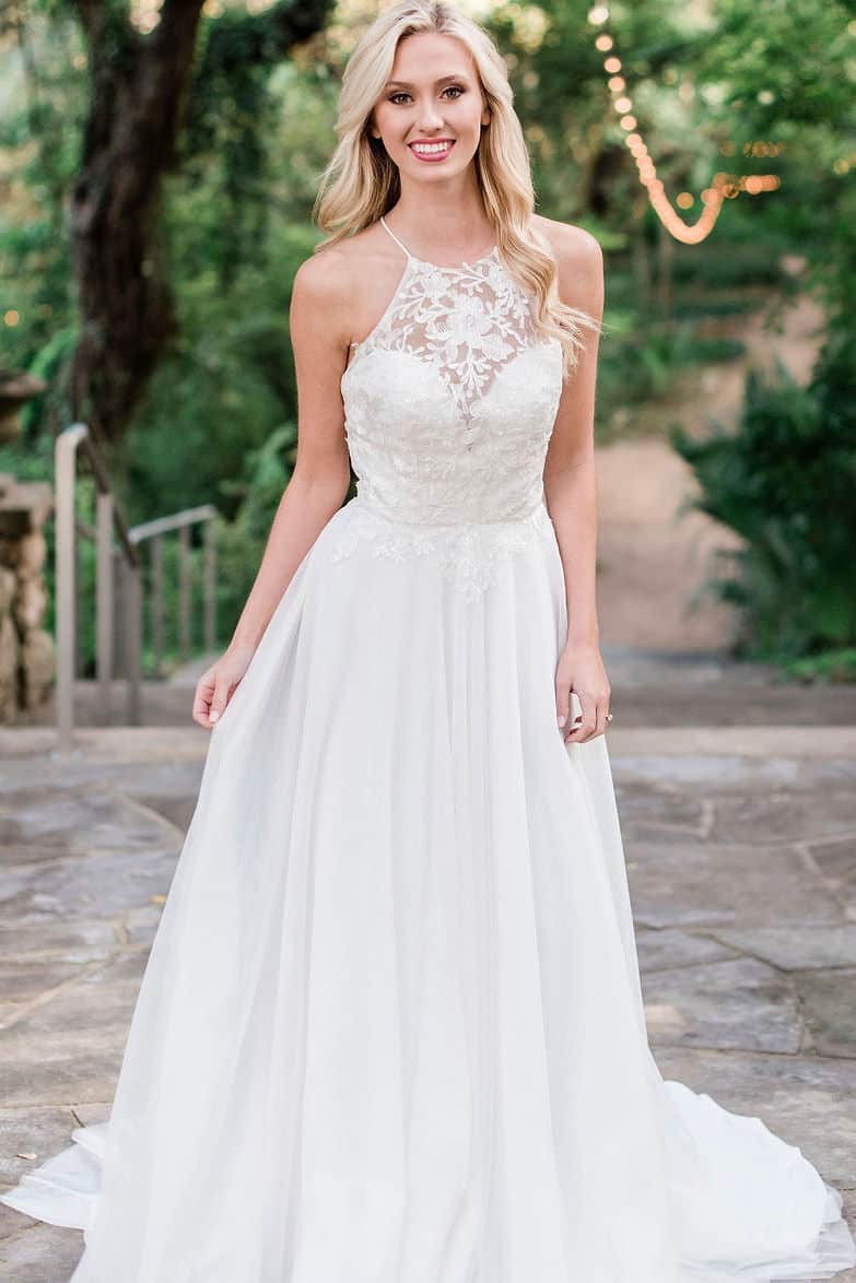 whimsical boho wedding dress