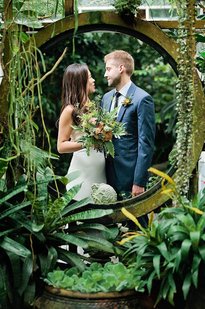 Linda and Michael’s Modern Chic Conservatory Wedding in San Francisco by Alison Yin and Riley Loves Lulu