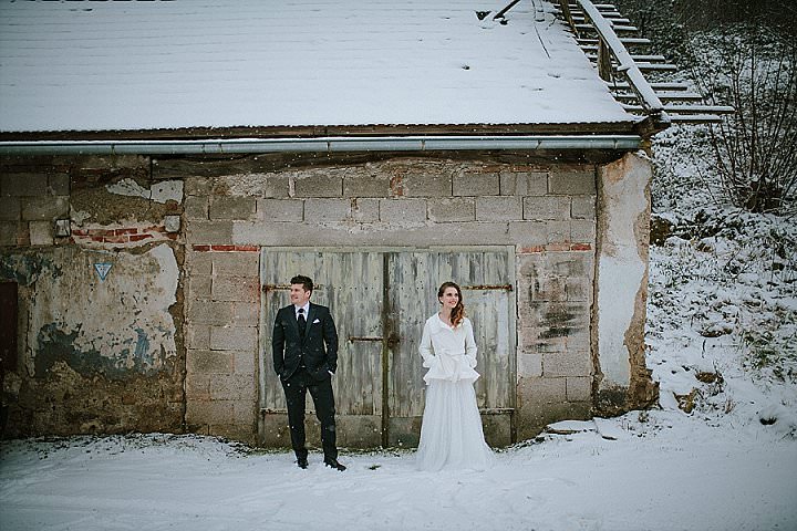 Suzana and Darko's Small, Simple and Relaxed Winter Wonderland Wedding in Croatia all Planned in 3 Months. By Matija and Marina Weddings