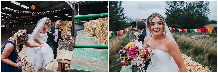 Rebecca and Ian's Mexican Day of The Dead meets Rustic Farm Wedding by This and That Photography
