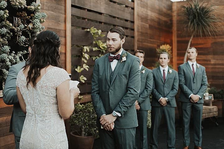 Chris and Aria's Cozy, Intimate Laid-Back San Diego Winter Wedding by Tayler Ashley Photography
