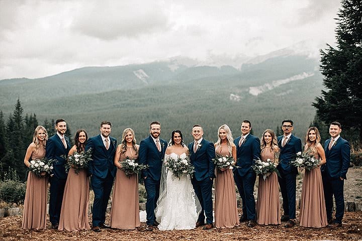 Marissa and Adam's 'Rustic Lush' Ski Resort Wedding by Bethany Small - Boho  Wedding Blog