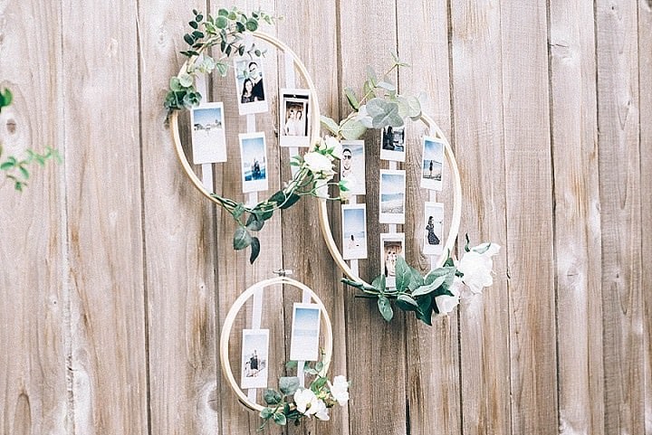 DIY Tutorial: Photo Display in Embroidery Hoops