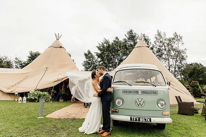 Matthew and Ashley’s Cocktail Filled DIY Travel Themed Tipi Wedding by Jessica Lang Photo 