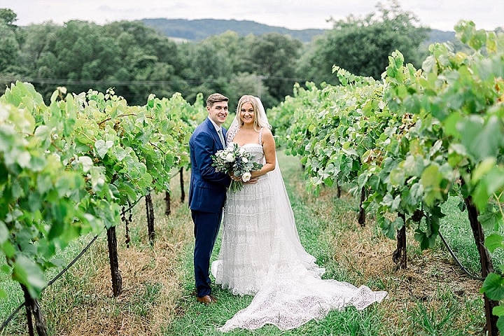 Chris and Gretta’s ‘Modern Boho’ Earth Toned Vineyard Wedding by Zoe Life Photography