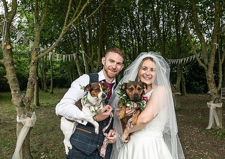 Tanya and Brendon’s Outdoor Handmade Woodland Wedding by Lorna Newman